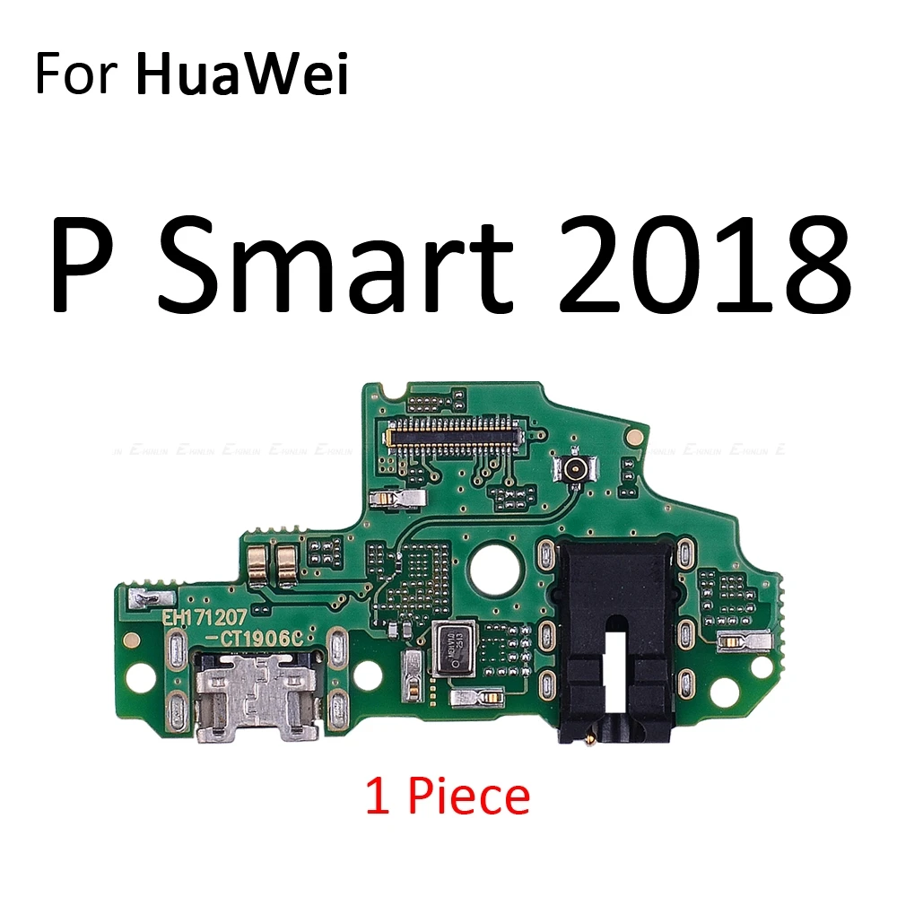 Разъем для зарядного порта гибкий кабель с микрофоном HuaWei Mate 20 10 9 Pro Lite P Smart Plus