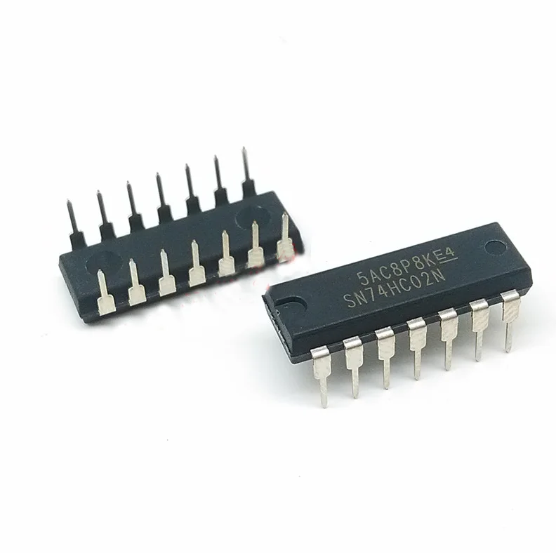 10 шт. 74HC02N DIP14 74HC02 DIP SN74HC02N новое и оригинальное логическое интегральная схема ic ворота и инвертор