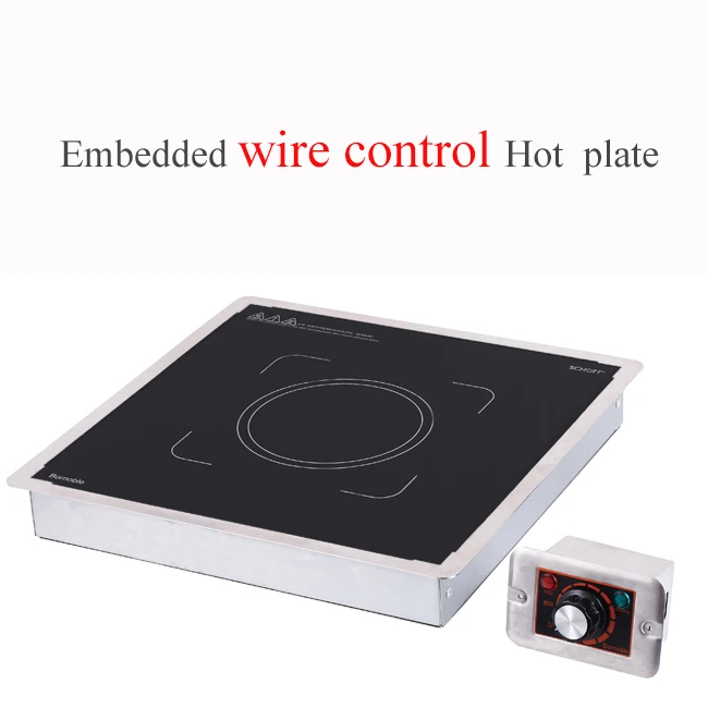 Квадратная встроенная электрическая плита управления проводом для домашнего и