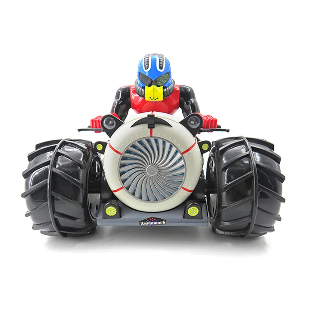 Flytec 989 333 rc амфибия мотоцикла лодка 4WD 15 км/ч 2 4 ГГц Беспроводной трюк RC автомобили с