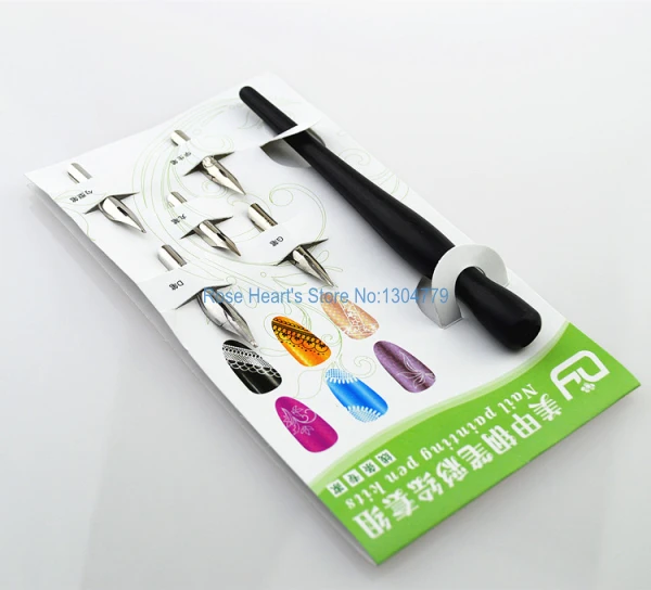 Профессиональный акриловый дизайн ногтей картина с фонтаном ручка Набор лайнер