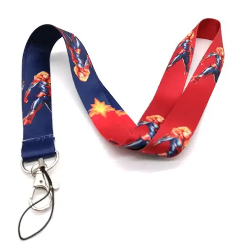 Новинка 30 шт. брелоки для телефона с изображением капитана Марвел Льва короля