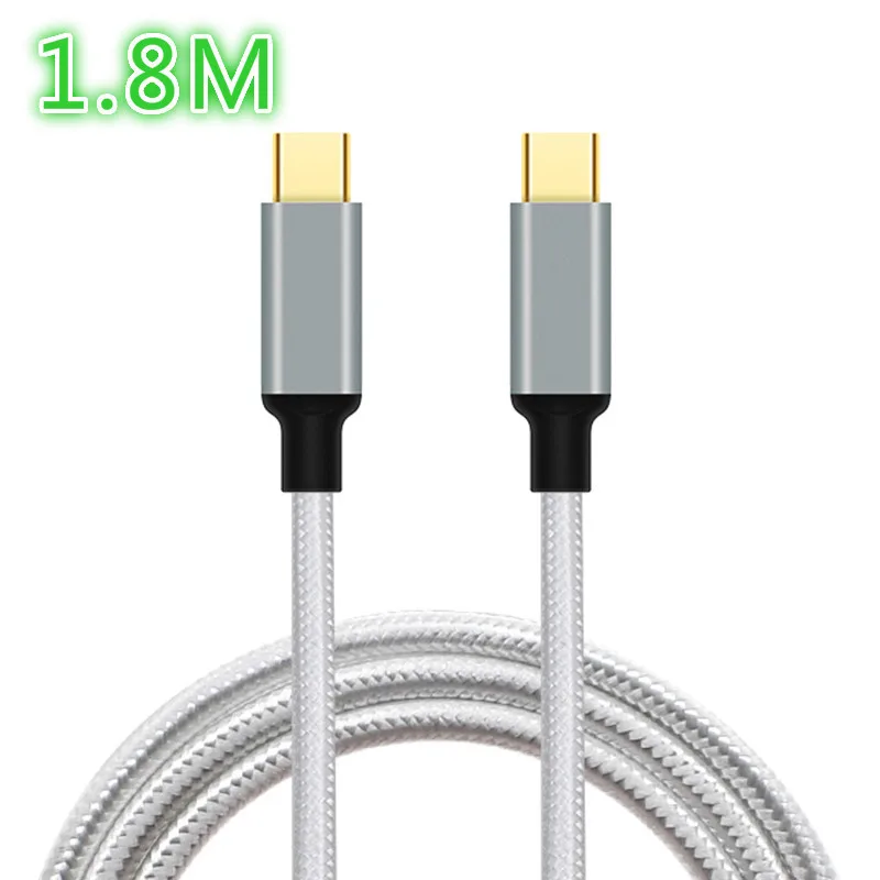 6 футов/1 8 м USB Type C Male to 3 0 Быстрая зарядка для Samsung Galaxy S8 S9 Plus iPhone X 7 Plus|Переходники и