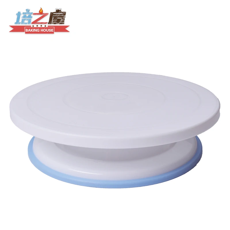 Пластиковый поворотный круг для торта 27 см нескользящий круглый стол украшения |