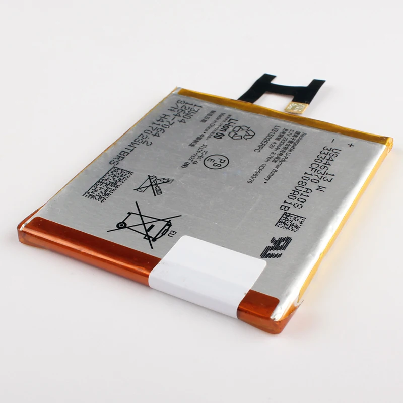 Оригинальный аккумулятор высокой емкости для телефона sony Xperia Z L36h LTE C6602 C6603 L36i L36