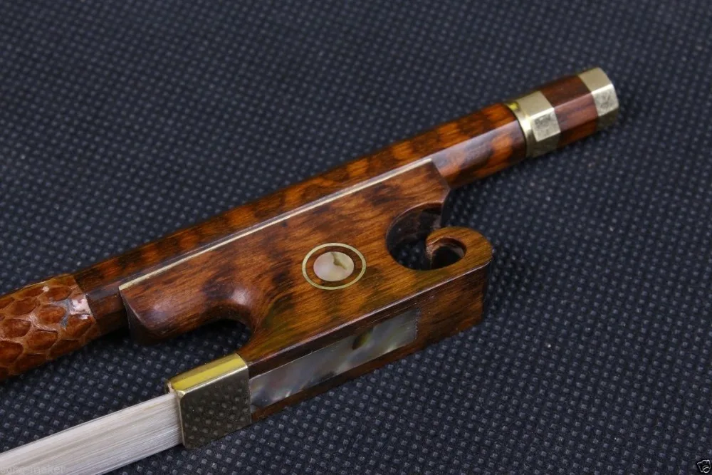 Yinfente Snakewood лук для скрипки 4/4 Профессиональный Pernambuco уровня полноразмерный