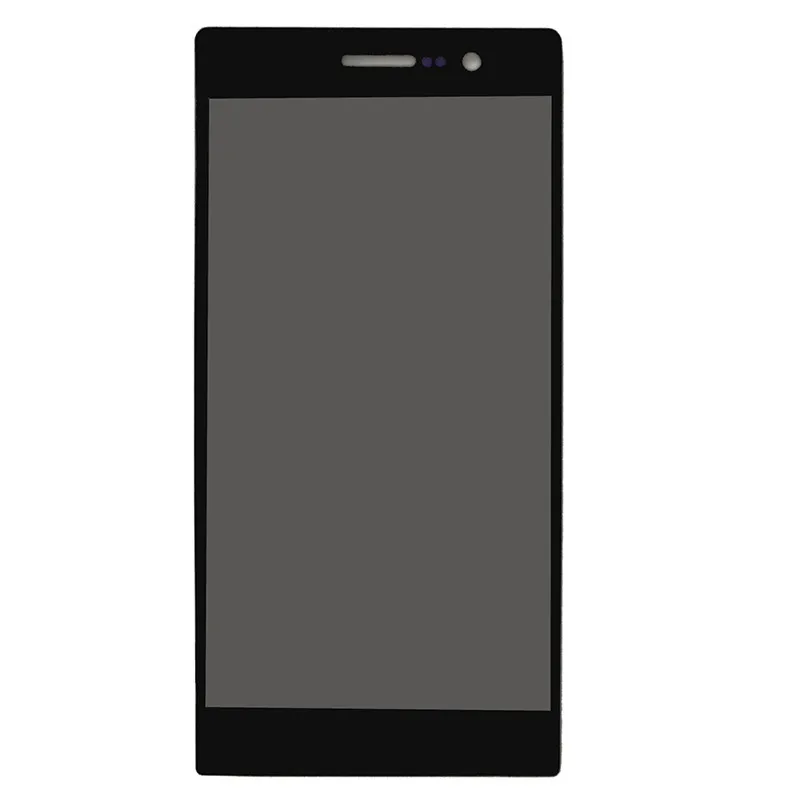 Pantalla LCD para Huawei Ascend P7 P7-L00 P7-L05, digitalizador de repuesto de pantalla t&aacute;ctil con montaje de marco para Huawei P7 P 7, P7-L10-1