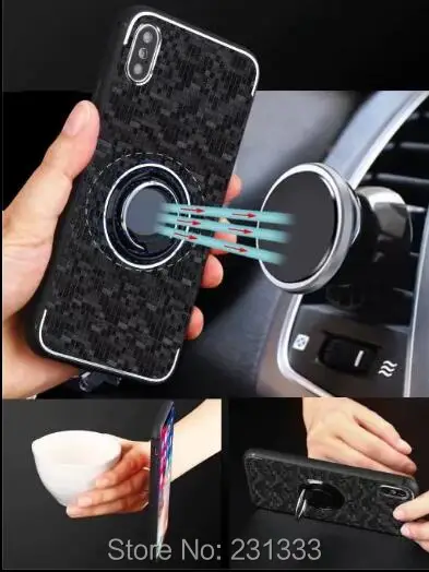 Жесткий металлический чехол из ТПУ для Iphone X XS MAX XR 8 7 PLUS 6 6S гибридный с мозаичным