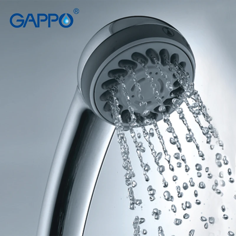 

1 шт., лейка для душа Gappo G03, тройная, с хромированным водосберегающим покрытием