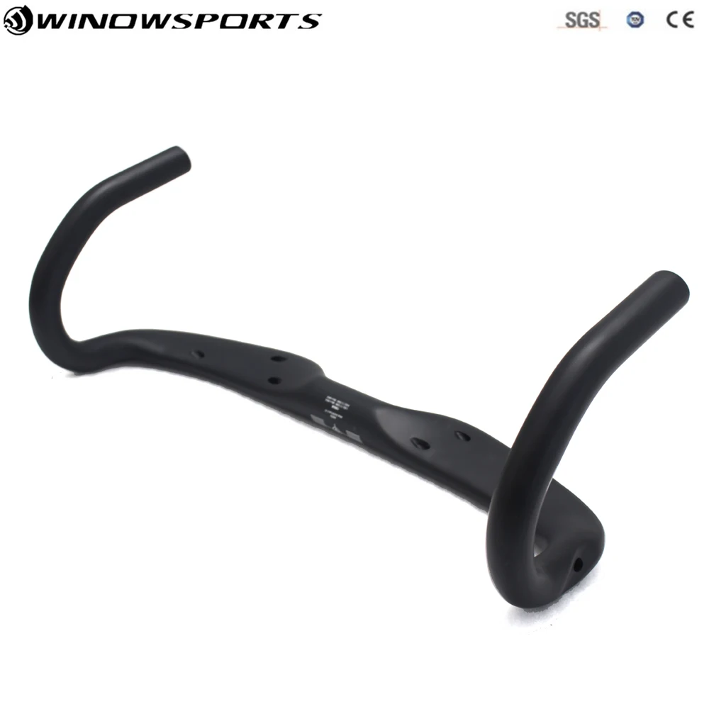 

Aero Carbon Handlebar Road UD Matte/Glossy Ultralight Carbon Road Bicycle Handlebar Size 400/420/440mm