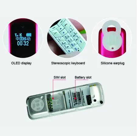 BM50 мобильный телефон с мини карманом 0 66 &quot волшебный голосовой bluetooth