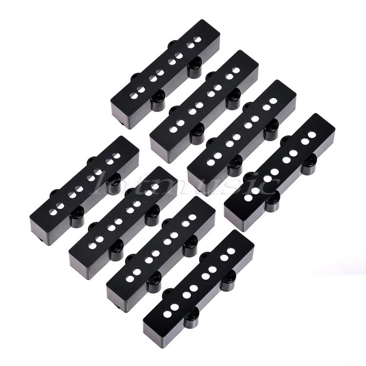 8 шт. пластиковые открытого типа черный пикап мост обложка для джаза бас гитара