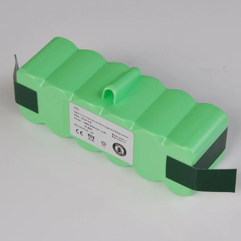 14 8 V литий ионная аккумуляторная батарея 6200mAh пылесос подметальный робот для Irobot