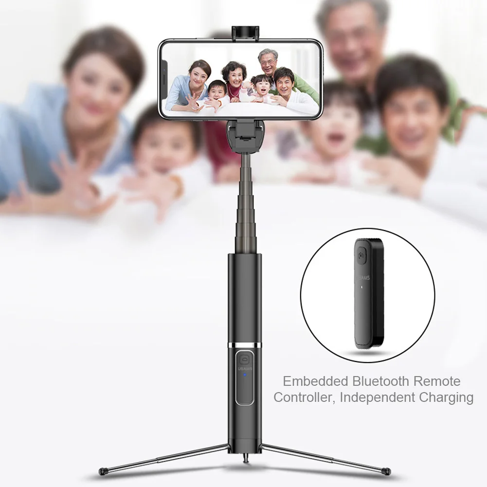 Многофункциональный Bluetooth селфи палка портативный ручной монопод с невидимым