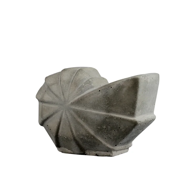 DIY Silicone Mold Shell Shape Flowerpot Concrete Mould Home Handmade Decorative Craft Tool