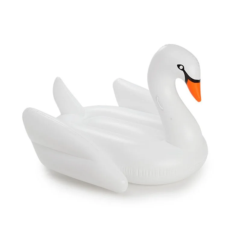 

190cm 75inch Giant Pool Floats Inflatable White/Black/Golden Swan Swimming Floating Adults Water Toys Fun Mattress Boia Piscina