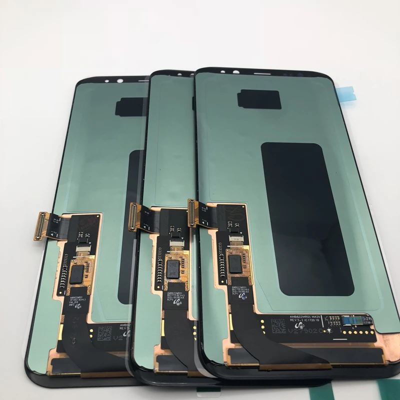 Оригинальный размер без тени Новый OEM Super AMOLED ЖК-дисплей экран для Samsung S8 + Plus G955 G9550