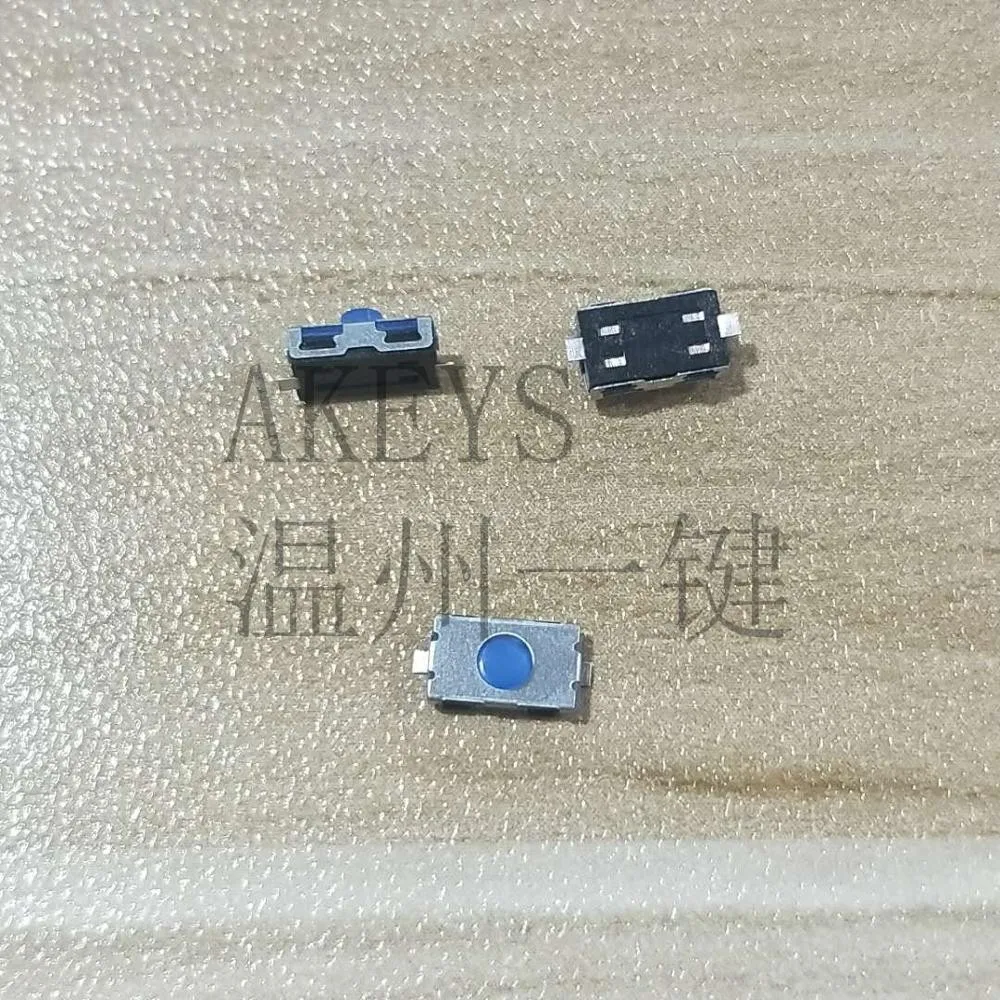 

50PCS TS-B009 3.8*6 Tact switch SMD/SMT 2 pin copper blue head mini touch switch