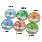 Оплетка для распайки, длина 1,5 м, сварочный припой, для снятия фитиль проволока, низко-остаточный, не требующий очистки, Оловянная лента, флюс, инструмент для ремонта BGA