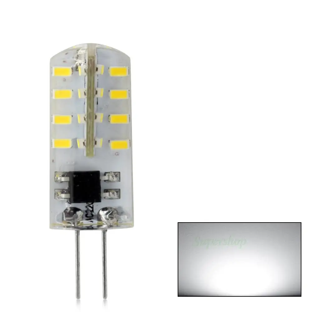 Недорогой качественный светодиодный светильник G4 AC DC 12V 220V 3014SMD ультра яркий 3,5 W 6W 7W 8W Холодный теплый белый светодиодный светильник