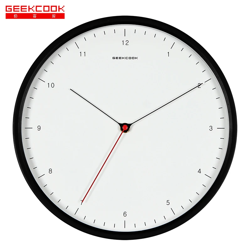 Новые креативные металлические дизайнерские настенные часы простые весы