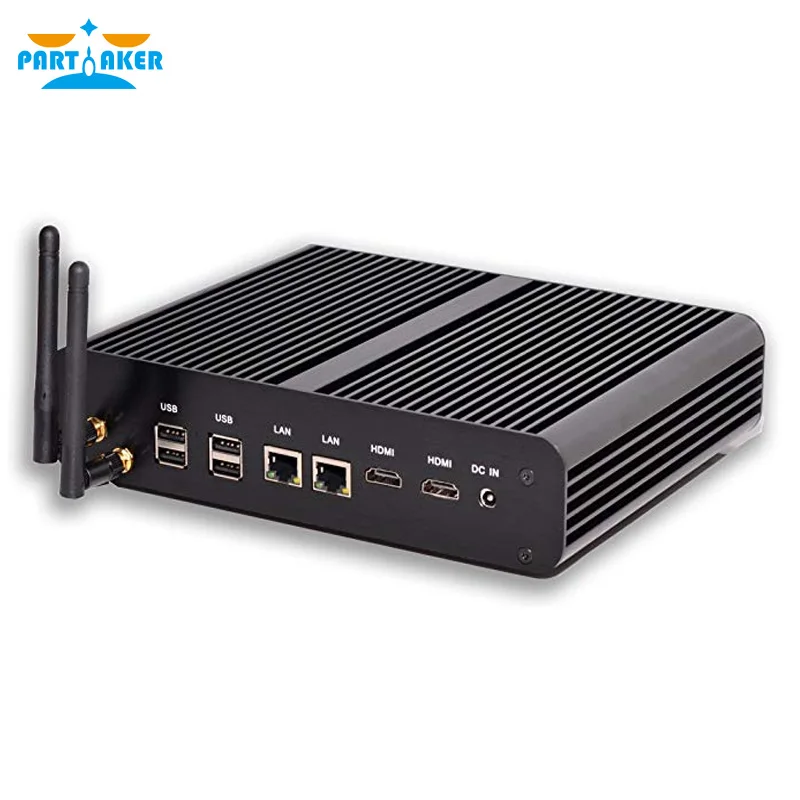 Windows мини ПК i7 4650u i7 4500u Barebone HTPC Intel Nuc Безвентиляторный Компьютер Haswell graphics HD 5000 300M Wifi