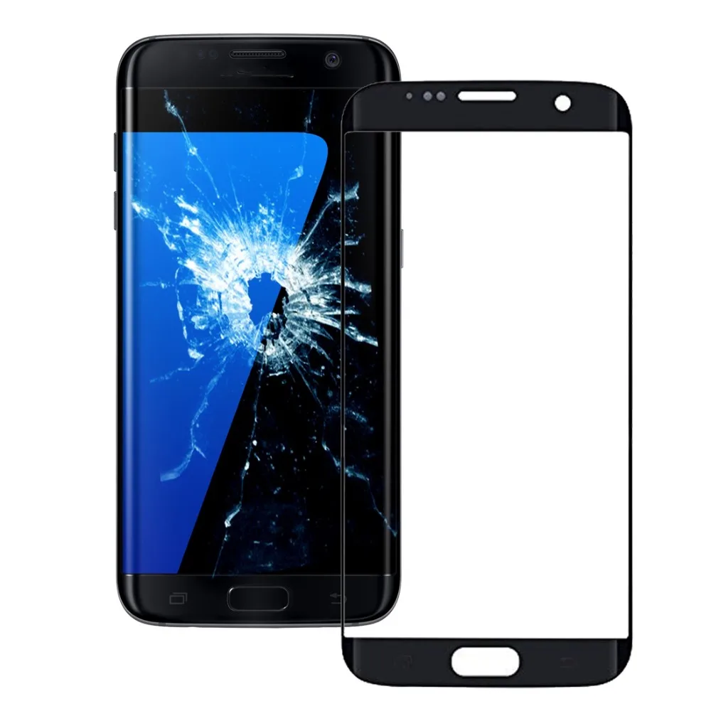 Передний экран Внешний стеклянный объектив для Galaxy S7 Edge / G935|Сенсорные панели