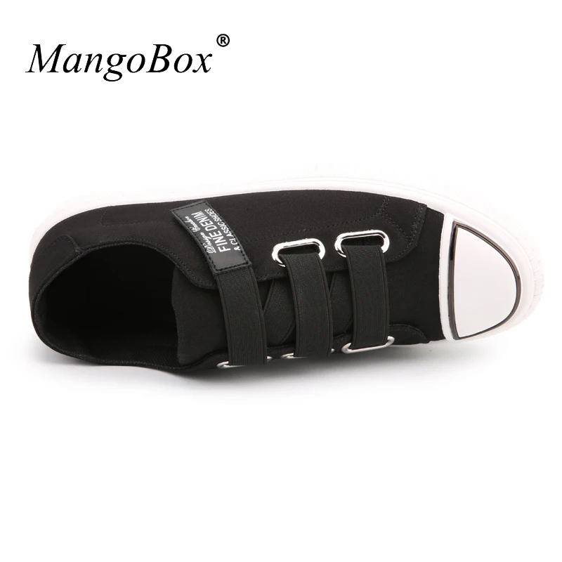 Black White Mens Canvas Footwear Loop Men Casual Shoes Solid Walking Mans Light Weight | Обувь