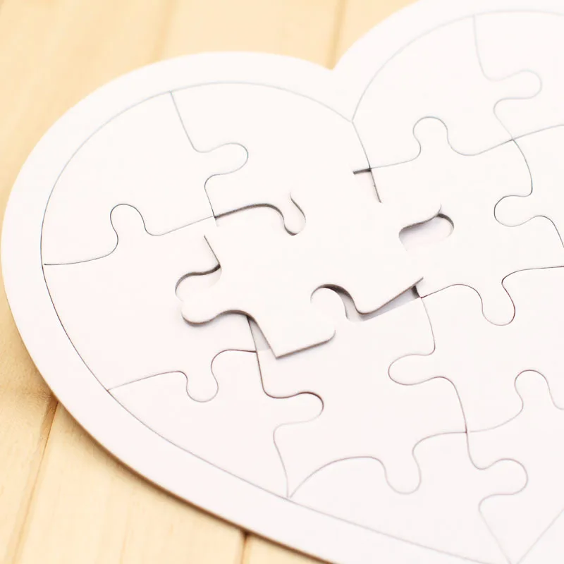 1 шт. пустой бумажный пазл Детский сделай сам граффити для рисования игрушки