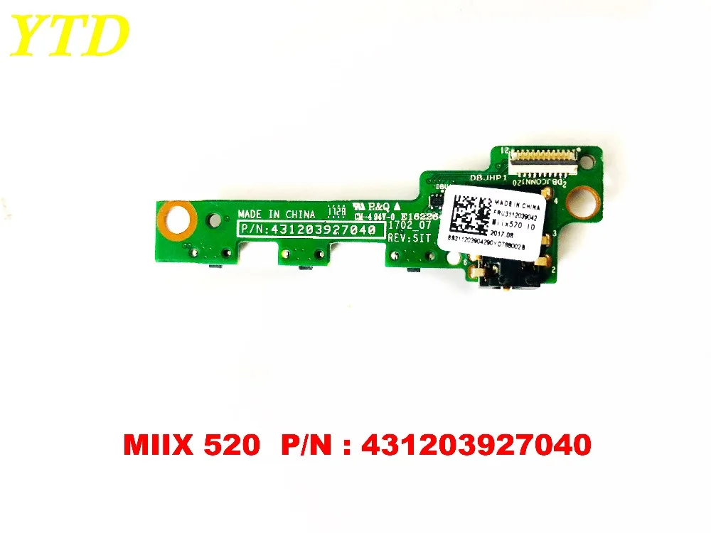 

Original for Lenovo MIIX520 power button switch board MIIX 520 PN 431203927040 tested good free shipping