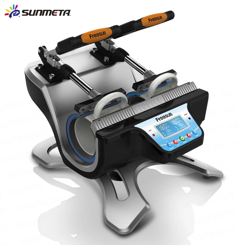 FREE SHIPPING Double Station Mug Press Heat Machine Cup Sublimation Transfer Printing Компьютеры и офис