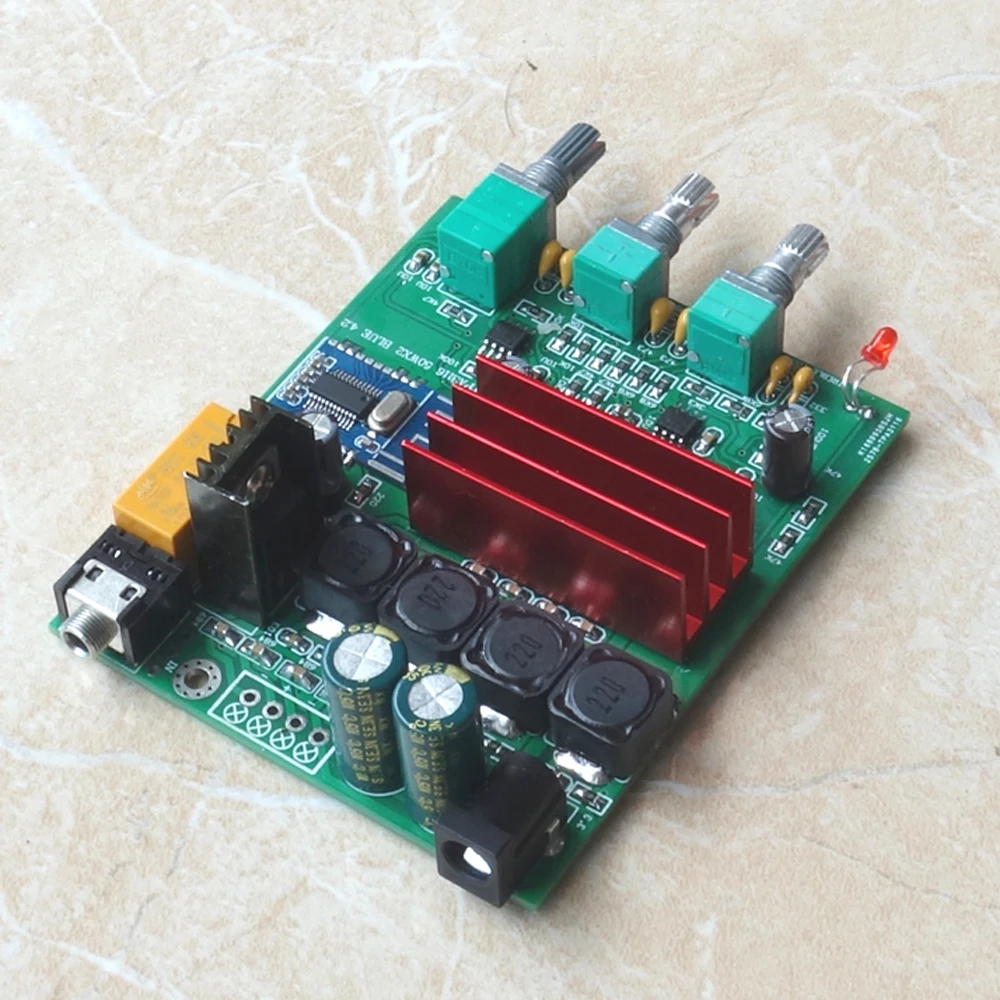 DP3 TPA3116D2 2.0 Digital Power Amplifier Board 50W*2 Bluetooth 4.2 | Электроника