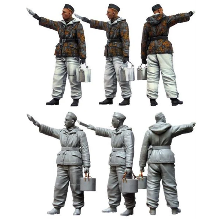 Воины-танки 1/35 г. полимерная модель воин GK военные темы во время ВОВ разобранный и