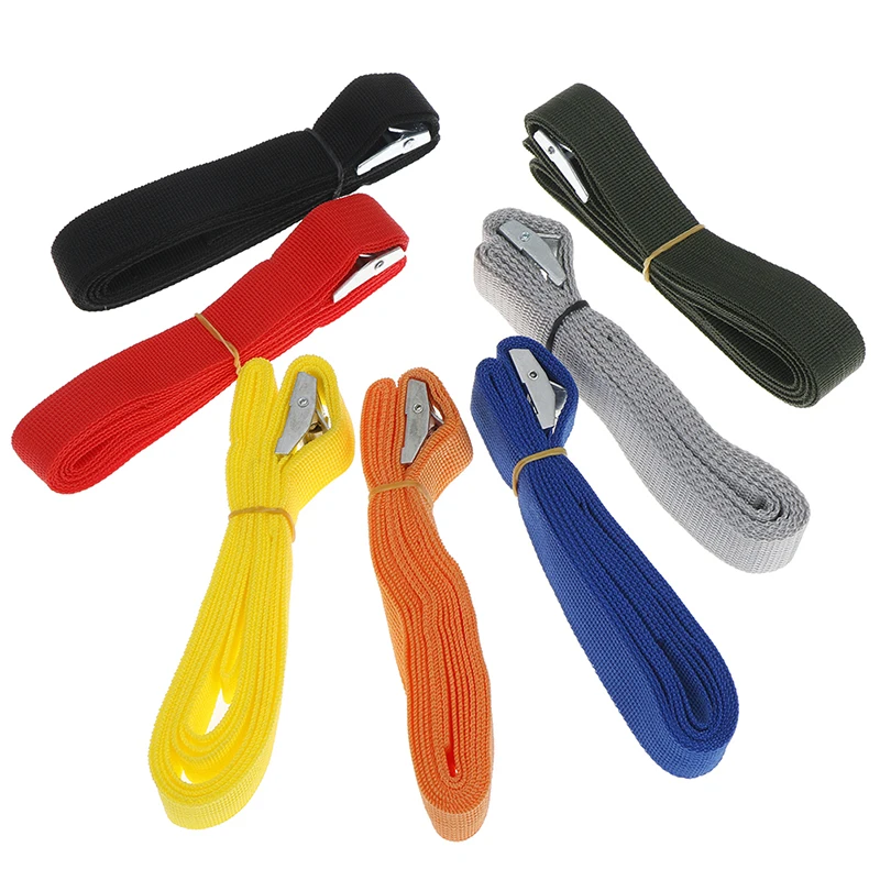 2.5cm*2.5m Luggage Strap Tied Auto Car Boat Fixed Belt With Alloy Buckle Tension Rope Ratchet Tie | Автомобили и мотоциклы