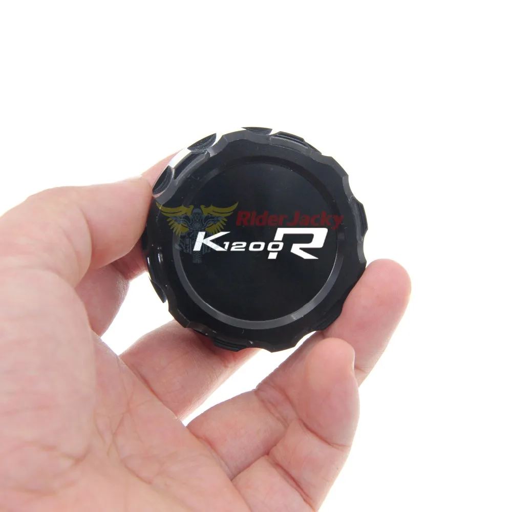 ЧПУ мотоцикл задний тормозной цилиндр Крышка Резервуара Кепки для BMW K1200R K1200 R K 1200