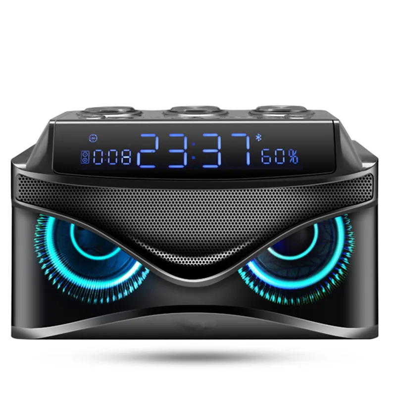 Bluetooth стереоколонка с функцией 2 1 FM радио TF карта U диск mp3 плеер портативный