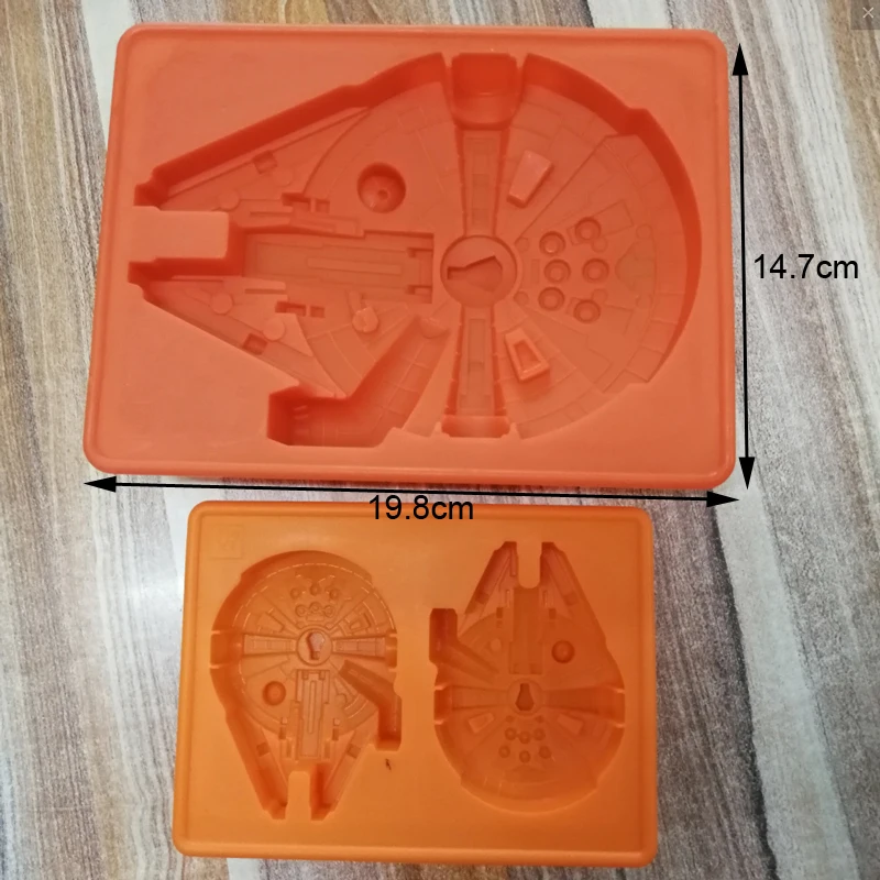 Новые кухонные вентиляторы Star Wars Siliocne день рождения торта украшения сковородки льда лоток/шоколадная форма