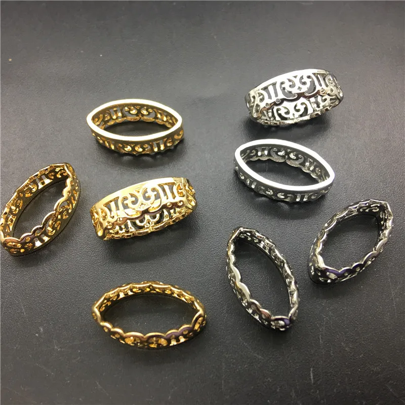 Высококачественные белые K/золотые металлические оправы для круглых прядей