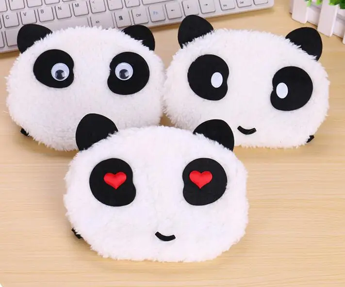 Kawaii Panda Плюшевые Маски для век защитную маску от пыли Термальность личности