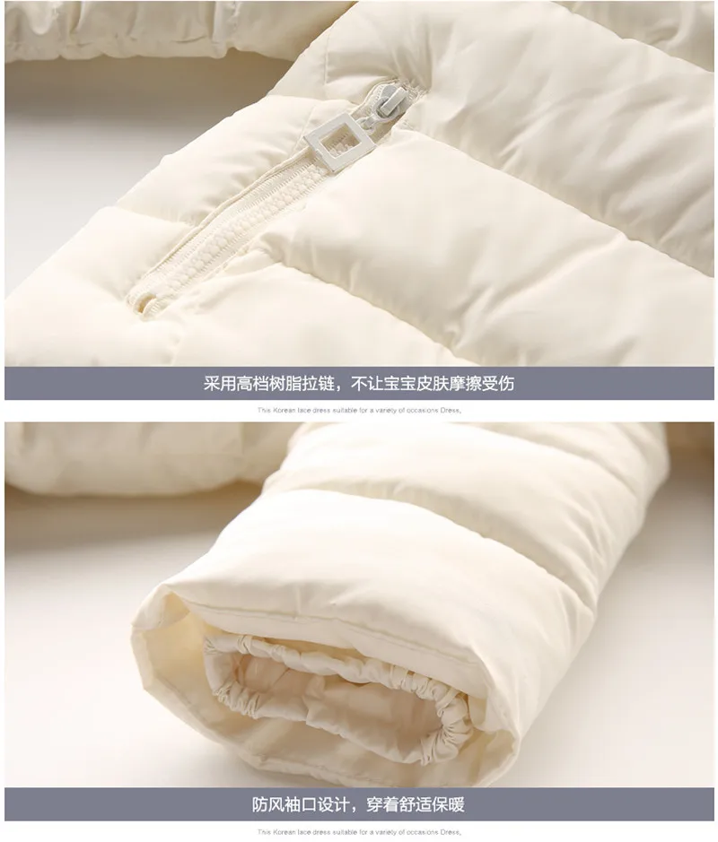 Новинка зимние куртки для девочек детские пальто с капюшоном толстые женские