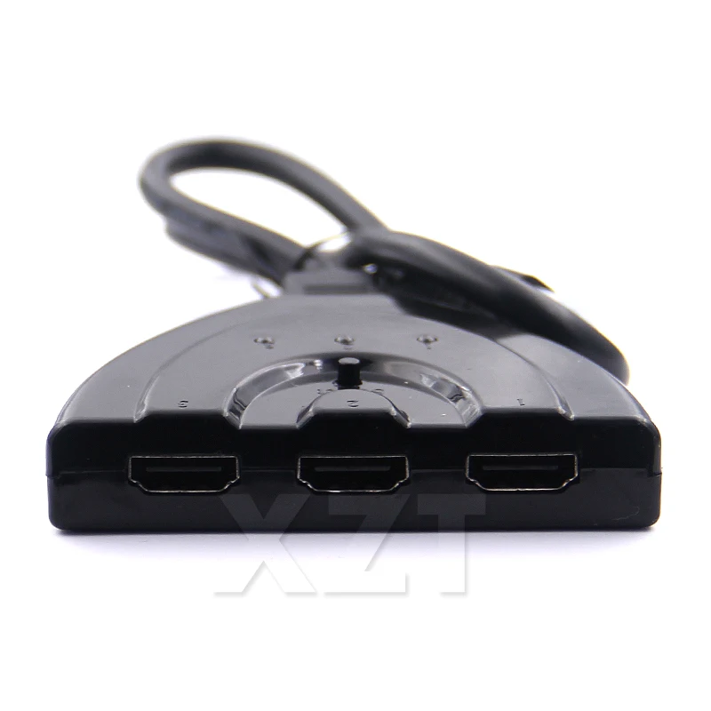 3 порта 1080P 3D автоматический HDMI переключатель сплиттер с кабелем для ПК ТВ HD ТВ DVD PS3 проектор HDMI концентратор для Xbox 360