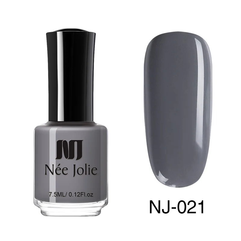 7.5ml NJ021 NEE JOLIE 7,5 мл матовый лак для ногтей эффект ногтей цветной лак для ногтей маникюр Быстросохнущий лак для ногтей лак для пальцев - Цвет: 7.5ml NJ021