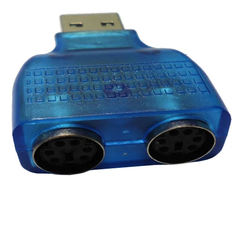 Мини USB для PS2 PS/2 конвертер сплиттер адаптер ПК клавиатуры мыши оптовая продажа