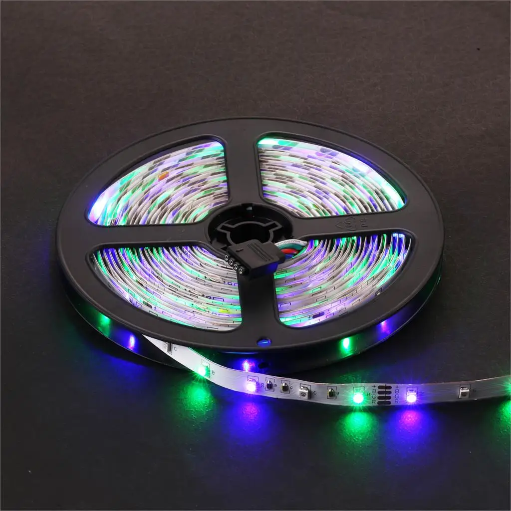 Светодиодная лента RGB 2835 SMD 5 м 300 светодиодов гибкая светодиодная ИК пульт