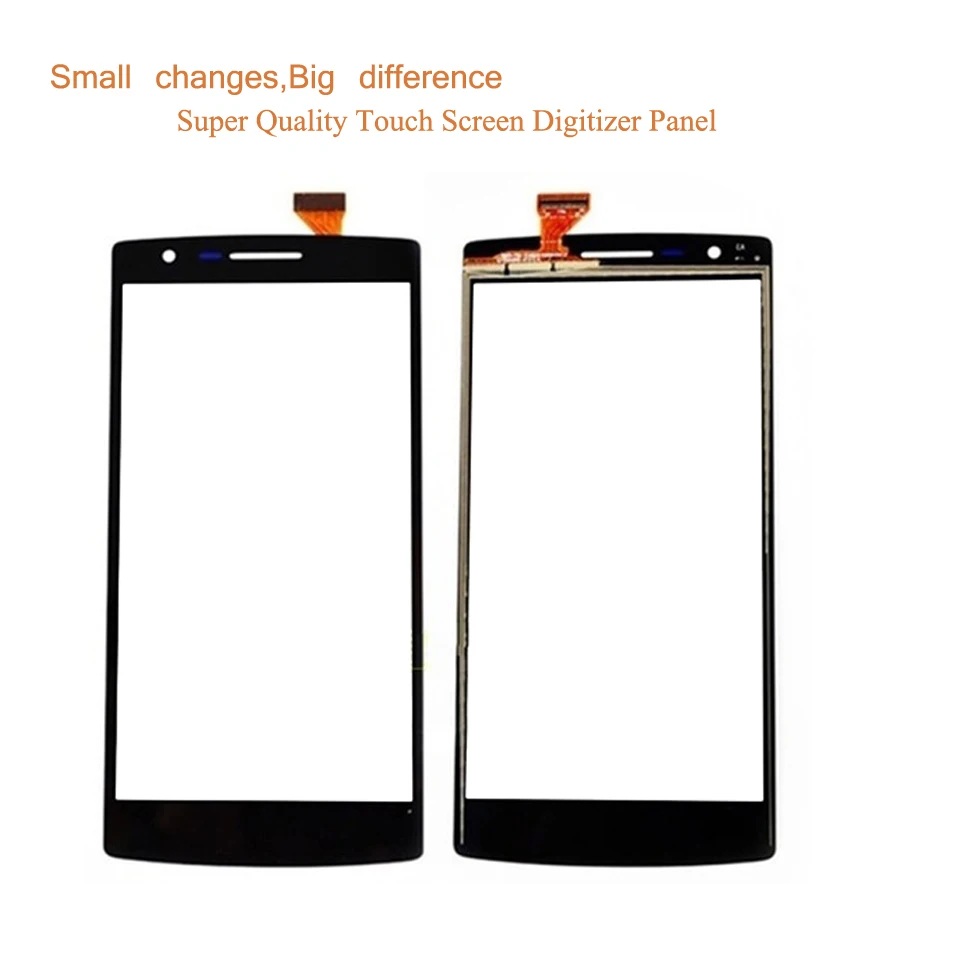 Сенсорный экран для Oneplus One 1+ A0001 Сенсорная панель дигитайзер передняя внешняя стеклянная линза без ЖК-дисплея замена 5,5"