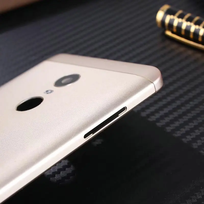 Корпус телефона для Xiaomi Redmi Note 4X32G чехол запасные части Металлическая Задняя крышка батареи для Redmi Note 4X pro 64G