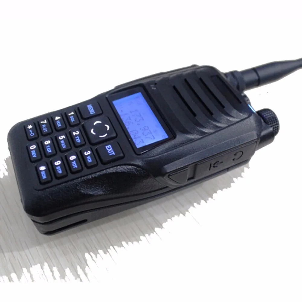 Мощный 10 Вт двухдиапазонный uhf vhf мобильный радио удобный talky walky RS589 радио портативные HT трансивер FM радио