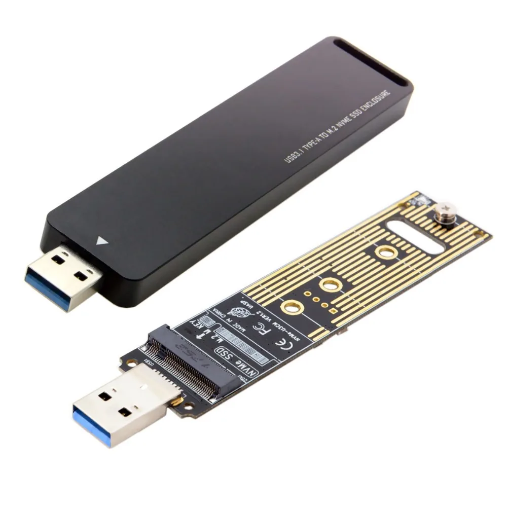 USB 3 0 для NVME M key M.2 NGFF SSD внешняя PCBA конвейерная карта адаптера с футляром флэш