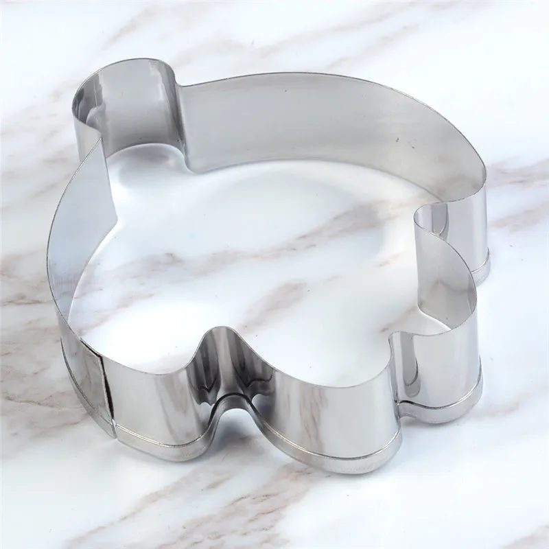 Style 1 30 Styles Metal Pastry Baking Mould Biscuit Cookie Cutters DIY Stainless Steel Kitchen Bakeware Tool Free Shipping - Цвет: Style 1