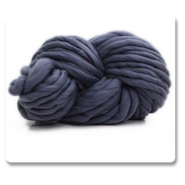 Color 15 250 г/рулон грубой шерсти Исландская шерстяная пряжа большая толстая пряжа для вязания шляп/ковров ручная вязка крючком пряжа - Цвет: Color 15